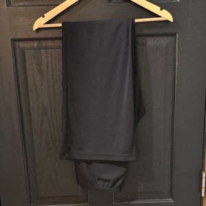 Wrapper Wide Leg Pants in Black